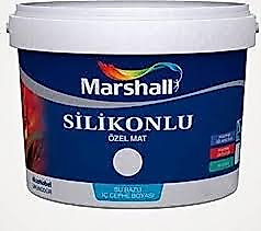 Marshall Silikonlu Özel Mat 2,5 lt İç Cephe Boyası  kurna