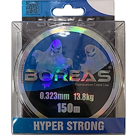 Boreas 0,323 mm Fluorocarbon Kaplama 150 m Hayalet Misina
