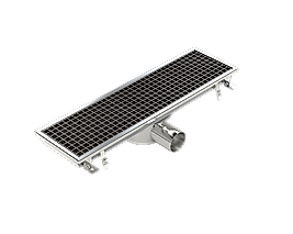 210X474X160 mm Petek Izgaralı Endüstriyel Mutfak Süzgeci