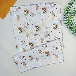 Mountains Müslin Kundak / Tek Katlı / 80x90 cm