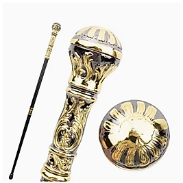 GENTLEMEN BASTON BEYAZ ALTIN İKİ TONLU ALAŞIM BEYEFENDİ METAL ASA MODEL III