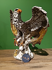 MERCAN MOBİLYA AKSESUAR, BÜYÜK KARTAL  ,35 CM , Polyester Dekoratif Biblo, hediyelik eşya