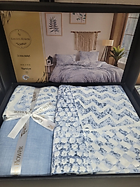 KARDEN FLOWER ÇİFT KİŞİLİK NEVRESİM TAKIMI