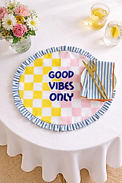 Fırfırlı Yuvarlak Amerikan Servis