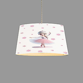 Minibabyroom  Balerin Elsa Temalı Çocuk Odası Sarkıt Avize