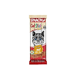 Snacky Cat Stick Special Kuzulu Tahılsız Kedi Ödül Çubuğu 15gr (3'lü)