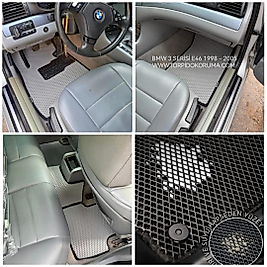 Bmw 3 Serisi E46 1998- 2005 Kasa Akıllı Premium Eva Oto Paspas (Aksesuarlar Fiyata Dahil Değildir)