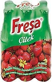 FREŞA ÇİLEK SODA 6*200 ML