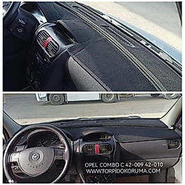 Opel Combo C 2001 - 2011 Konsol Torpido 3D Koruma Koruyucu Kılıf