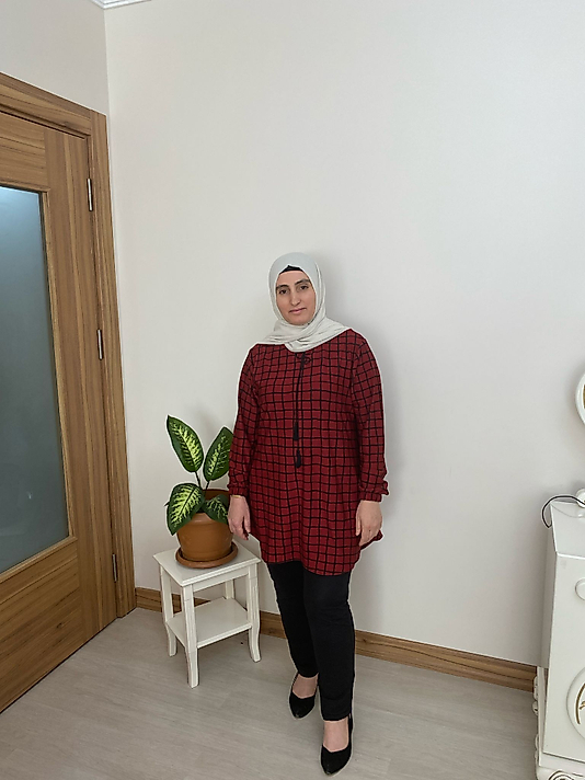 İthal Krep Battal Beden Tunik