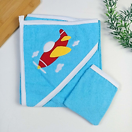 Uçak Desen Banyo Havlusu
