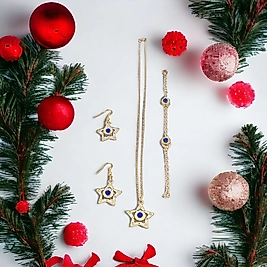 Blue stars kk strong bileklik set