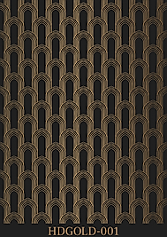 Home Dekor Rub-on Transfer Altın HD GOLD-001