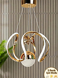 gold yağmur avize