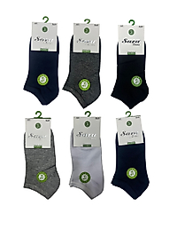 Kadın Sara Bambu Patik Çorap 48 Adet