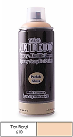 ARTDECO SPREY BOYA AKRİLİK 400 ML TEN RENGİ Y-400-610
