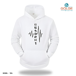 Motorcu Model Slimfit Kapüşönlu Hoodie Erkek kadın Sweatshirt
