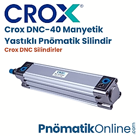 Crox DNC-40 Manyetik Yastıklı Pnömatik Silindir