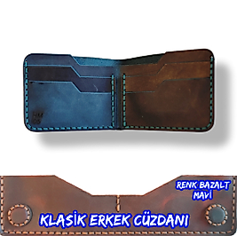 Klasik Cüzdan KOBALT MAVİ