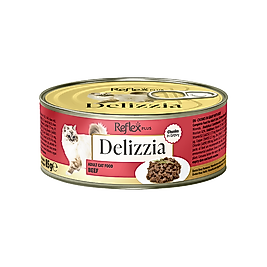 Reflex Plus Delizzia Sos İçinde Parça Dana Etli Yetişkin Kedi Maması 85 g