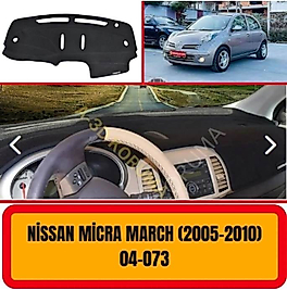 Nissan Micra March 2005 - 2010 Konsol Torpido 3D Koruma Koruyucu Kılıf