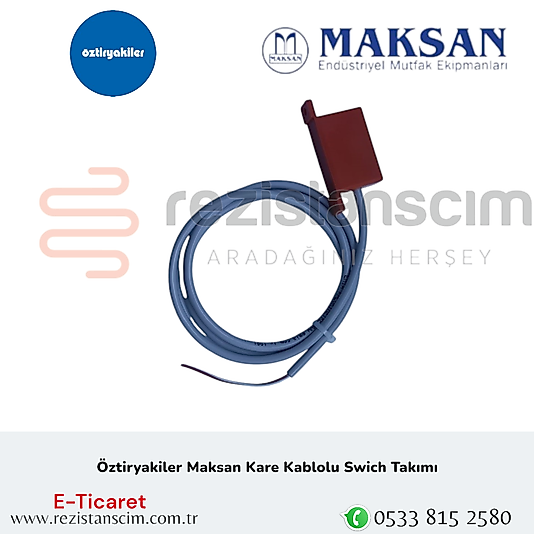 Öztiryakiler Maksan Kara Kapak Swich