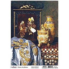 CADENCE DELUXE ART ANTİKALAR PİRİNÇ DEKOPAJ MODEL AC-020 (60X85)