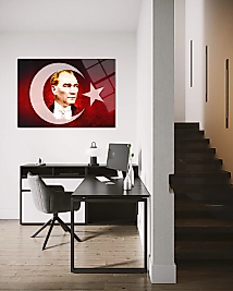 Atatürk Cam Tablo
