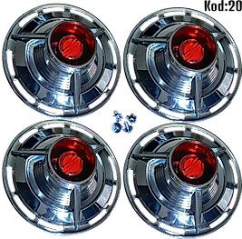 Fırfır SS Oval KOD:20 Takım/ 4 Ad.