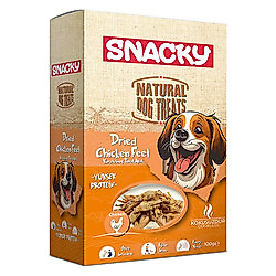 Snacky Kurutulmuş Tavuk Ayak Köpek Ödülü 100 Gr