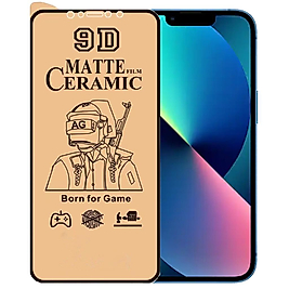 İphone 6-6s Tam Kapatan Mat Seramik Ekran Koruyucu Black