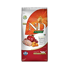 N&D Tahılsız Bal Kabaklı, Bıldırcınlı & Narlı Kısırlaştırılmış Kedi Maması 1,5 kg