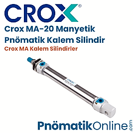 Crox MA-20 Manyetik Pnömatik Kalem Silindir