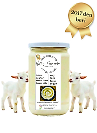 TUZLU YOĞURT  (%100 KEÇİ SÜTÜ) 1 KG