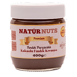 Natürnuts Fındık Parçacıklı Kakaolu Fındık Kreması