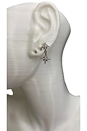 KUTUP YILDIZI TRAGUS PEARSING ÇELİK KIKIRDAK KÜPE (1 ADET )