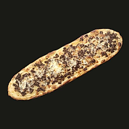 Kavurmalı Kaşarlı Yaprak Pide