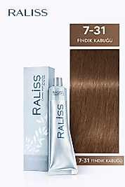 RALİSS SAÇ BOYASI 60 ML. (7-31 FINDIK KABUĞU)
