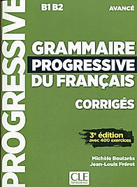 Progressive Grammaire Progressive Du Français B1 B2 Avance