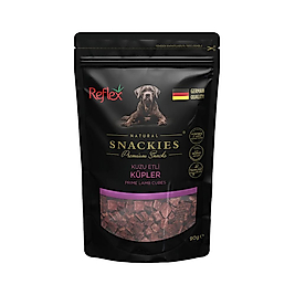 Reflex Snackies Natural Kuzu Etli Küp Köpek Ödülü (90 g)