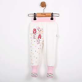 KARDELYA BABY BEAR ÇORAPLI KIZ BEBEK TEK ALT