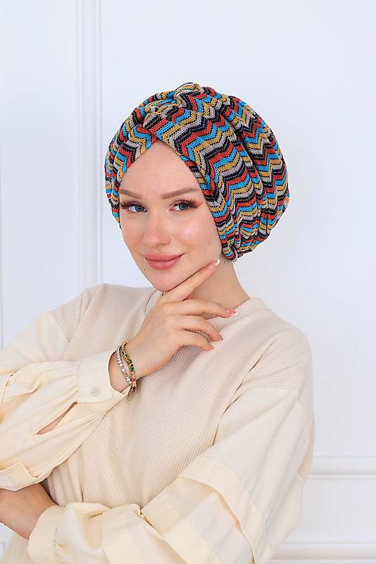 önü düğümlü dolgulu missoni bone