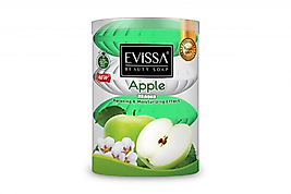 Evissa katı sabun pvc apple   4*100gr