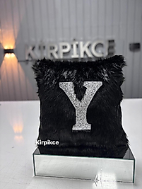 Harfli peluş kırlent