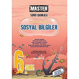 6. Sınıf Master Sosyal Bilgiler Soru Bankası Okyanus Yayıncılık 2025