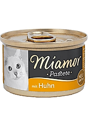 Miamor Pastete Tavuklu Yetişkin Konserve Kedi Maması 85 Gr