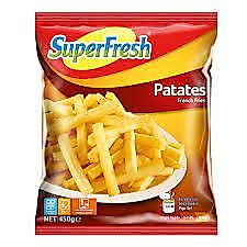 SUPERFRESH PATATES 450 GR