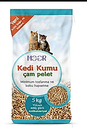 MOOR CAM PALET KEDİ KUMU 5 KG