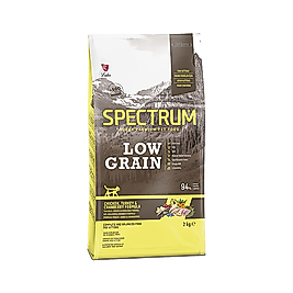 Spectrum Düşük Tahıllı Tavuk Etli, Hindi Etli & Kızılcıklı Yavru Kedi Maması (2 kg)