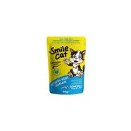 Smile Cat  Yetişkin Somonlu Yaş Kedi Maması 85 gr